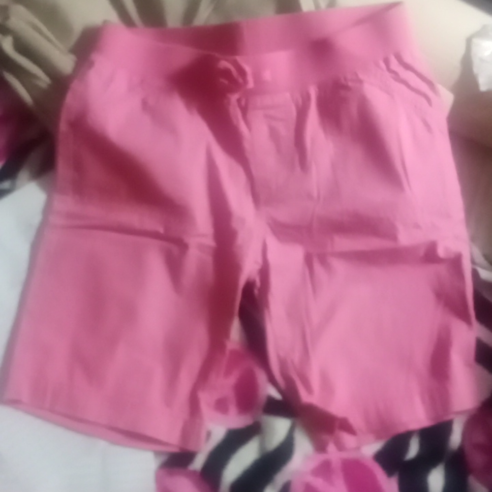 Pink faded glory shorts sizelg 10-12